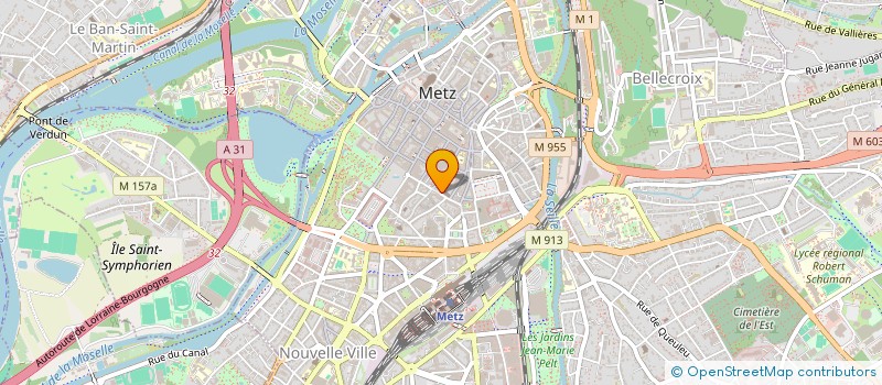 localisation de l'entreprise MADAME DOMINIQUE LONGUET à METZ