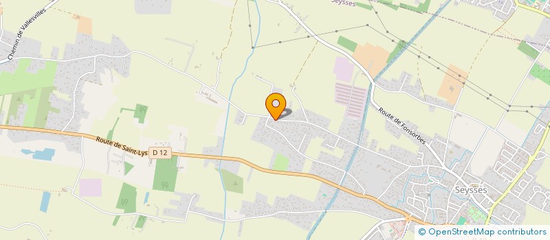 localisation de l'entreprise MADAME DOMINIQUE LOUBIERES  SEYSSES