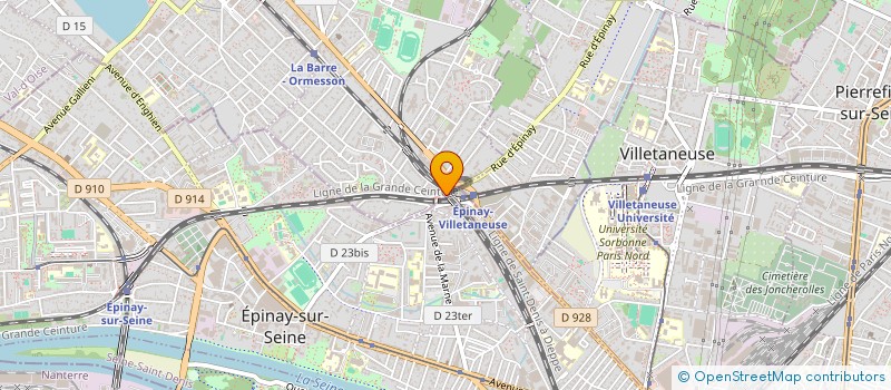 localisation de l'entreprise MADAME DOMINIQUE MAILLARD  DEUIL-LA-BARRE