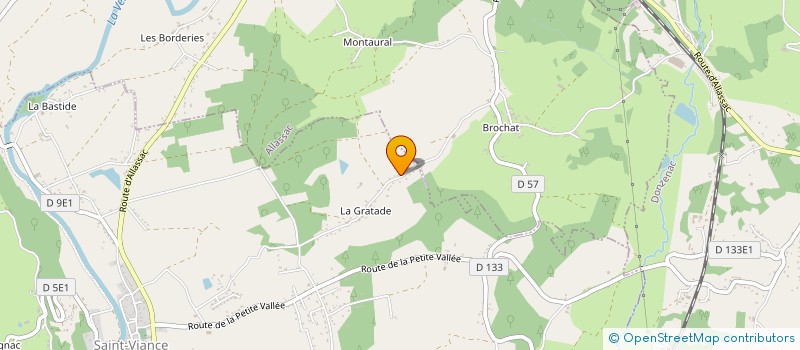 localisation de l'entreprise MADAME DOMINIQUE MAILLOT  SAINT-VIANCE