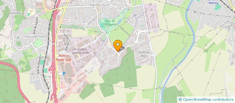 localisation de l'entreprise MADAME DOMINIQUE MALGRAS  HEILLECOURT