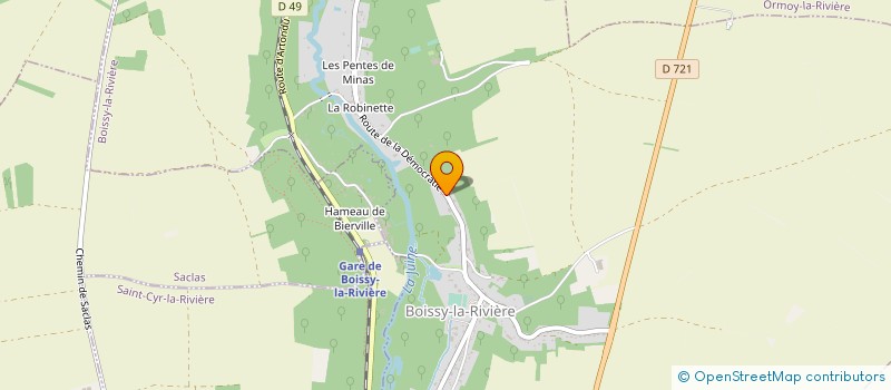 localisation de l'entreprise MADAME DOMINIQUE MALKASSIAN  BOISSY-LA-RIVIERE