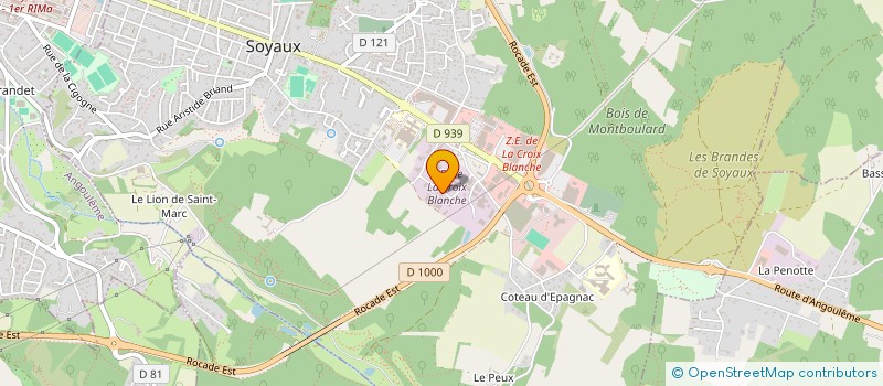 localisation de l'entreprise MADAME DOMINIQUE MANDIN à SOYAUX
