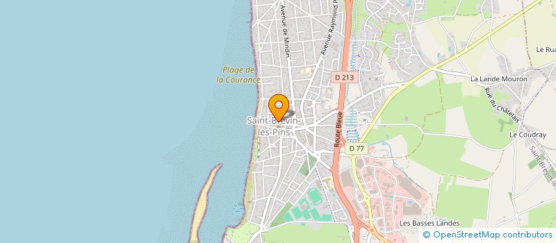 localisation de l'entreprise MADAME DOMINIQUE MANIERE à SAINT-BREVIN-LES-PINS