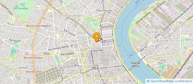 localisation de l'entreprise MADAME DOMINIQUE MANOUTCHEHRI  BORDEAUX