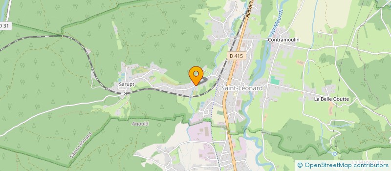 localisation de l'entreprise MADAME DOMINIQUE MARCHAL  SAINT-LEONARD