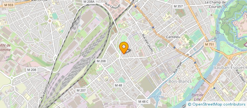 localisation de l'entreprise MADAME DOMINIQUE MARIE ANNE FAUDEL à LILLE