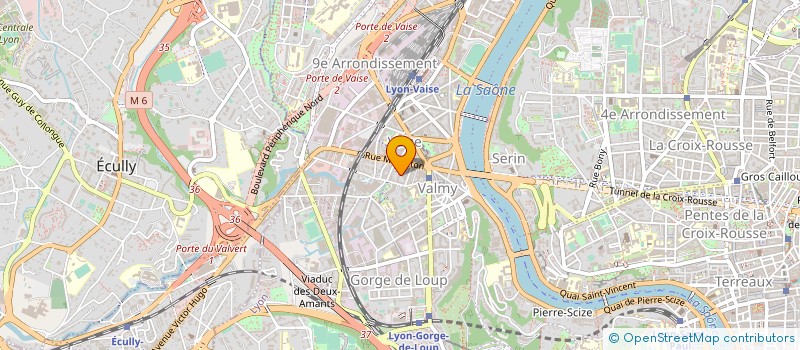 localisation de l'entreprise MADAME DOMINIQUE MARMILLOD à LYON