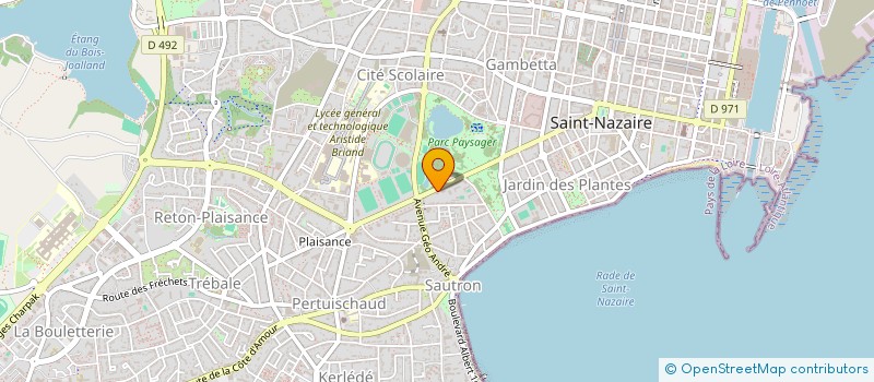 localisation de l'entreprise MADAME DOMINIQUE MARTIN à SAINT-NAZAIRE