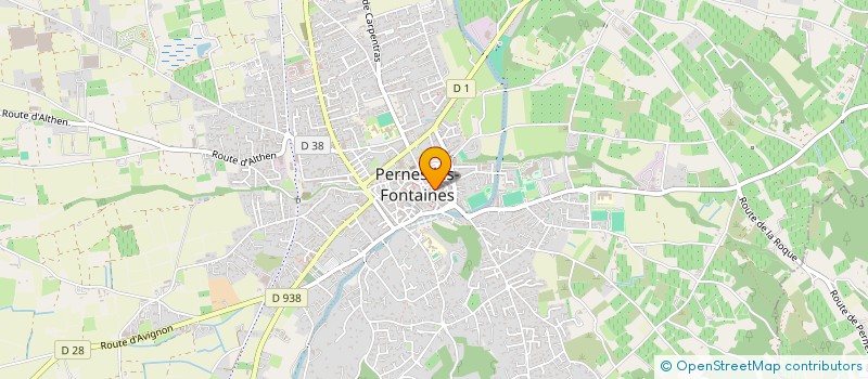 localisation de l'entreprise MADAME DOMINIQUE MASCALCHI  PERNES-LES-FONTAINES