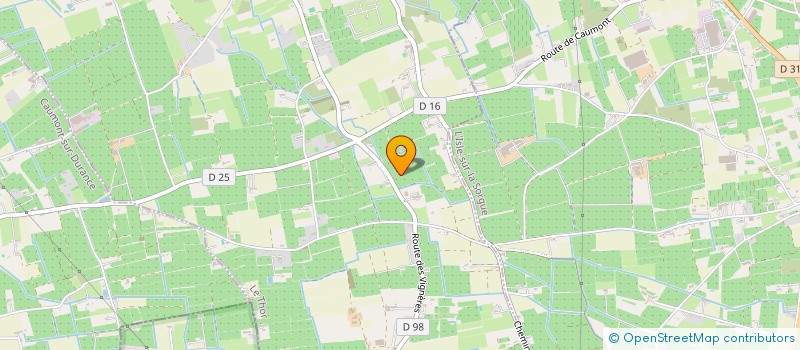 localisation de l'entreprise MADAME DOMINIQUE MATHIS  LE THOR