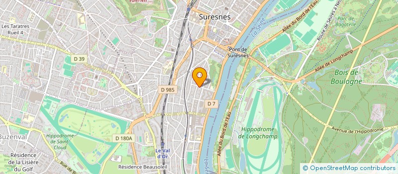 localisation de l'entreprise MADAME DOMINIQUE MATHOT à SURESNES