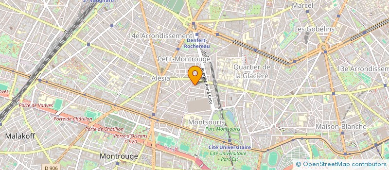 localisation de l'entreprise MADAME DOMINIQUE MAURY  PARIS