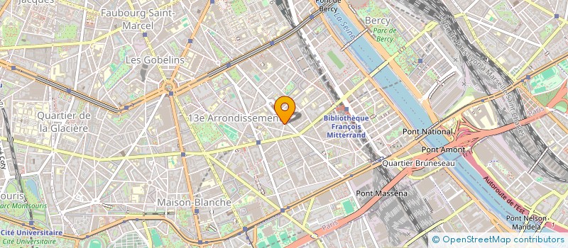 localisation de l'entreprise MADAME DOMINIQUE MAZET  PARIS