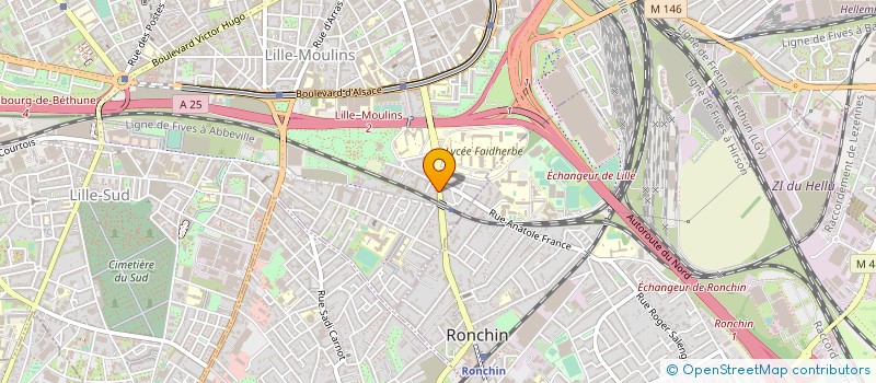 localisation de l'entreprise MADAME DOMINIQUE MENEZ à LILLE