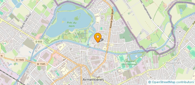 localisation de l'entreprise MADAME DOMINIQUE MERTENS à ARMENTIERES