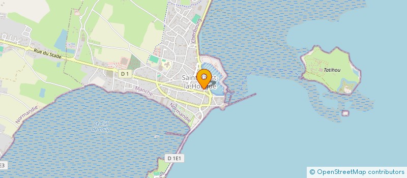 localisation de l'entreprise MADAME DOMINIQUE MESSAC  SAINT-VAAST-LA-HOUGUE