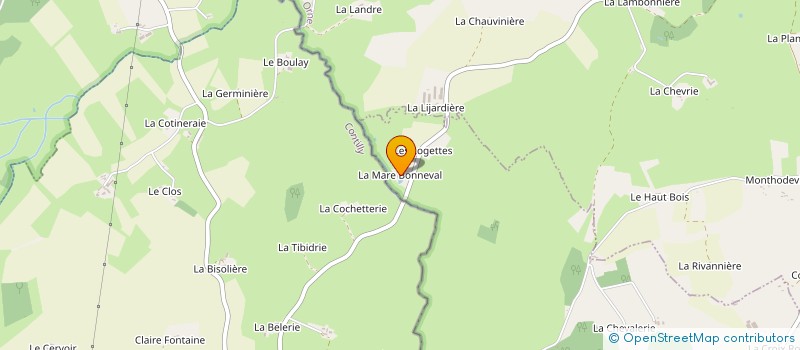 localisation de l'entreprise MADAME DOMINIQUE MEUNIER à MONTGAUDRY