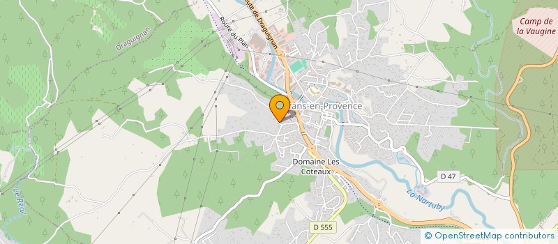 localisation de l'entreprise MADAME DOMINIQUE MICHEL à TRANS-EN-PROVENCE