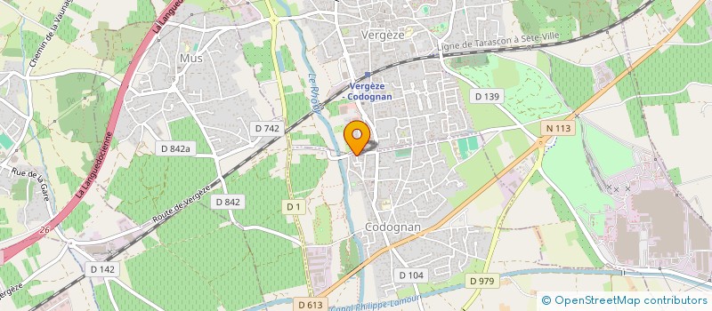 localisation de l'entreprise MADAME DOMINIQUE MICHELIER  CODOGNAN