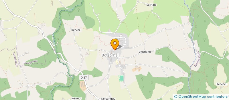 localisation de l'entreprise MADAME DOMINIQUE MILLANG  LOHUEC