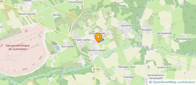 localisation de l'entreprise MADAME DOMINIQUE MILLON  CROZON