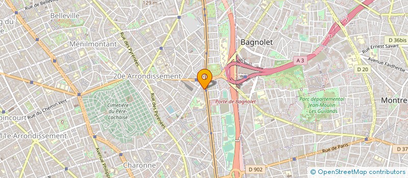 localisation de l'entreprise MADAME DOMINIQUE MISIGARO  PARIS