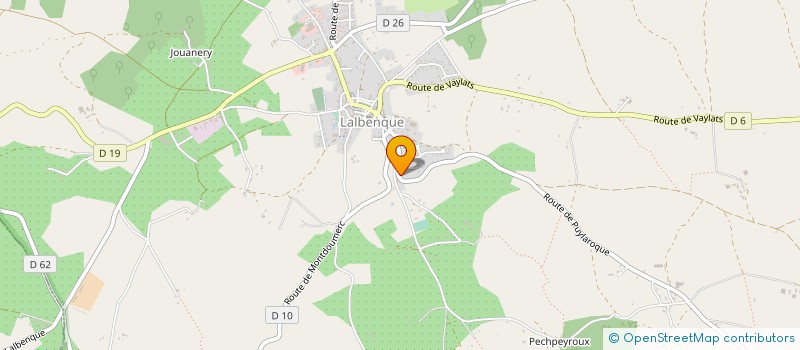 localisation de l'entreprise MADAME DOMINIQUE MODESTE  FONTANES