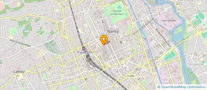 localisation de l'entreprise MADAME DOMINIQUE MOREL  NANCY