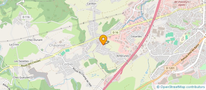 localisation de l'entreprise MADAME DOMINIQUE MORNEAU à ANNECY