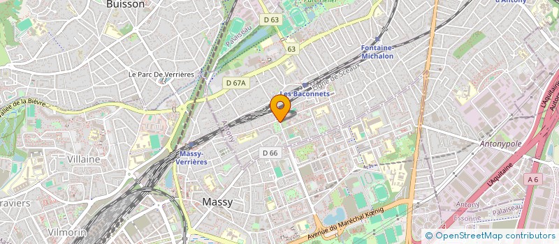 localisation de l'entreprise MADAME DOMINIQUE MOURA MARQUES à ANTONY