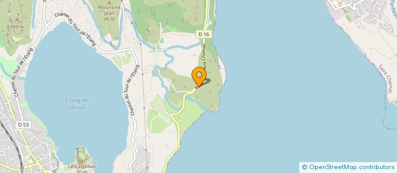 localisation de l'entreprise MADAME DOMINIQUE MUNOZ  ISTRES