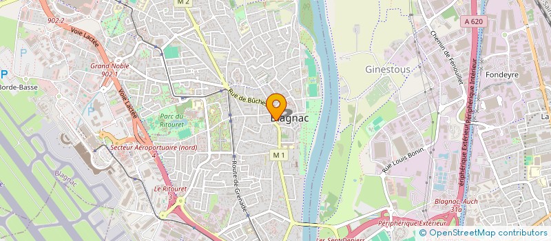 localisation de l'entreprise MADAME DOMINIQUE MUTI à TOULOUSE