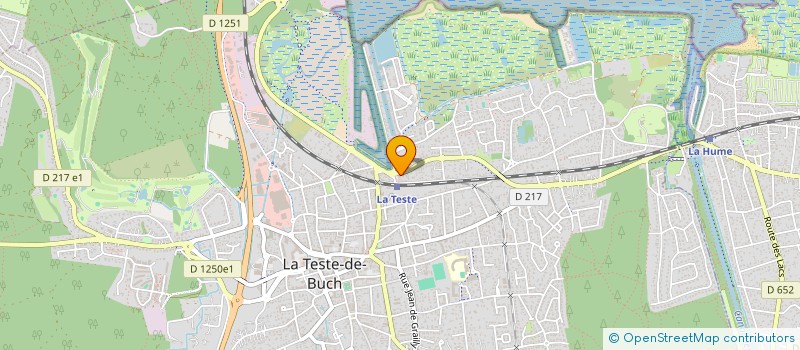 localisation de l'entreprise MADAME DOMINIQUE NABOS à LA TESTE-DE-BUCH