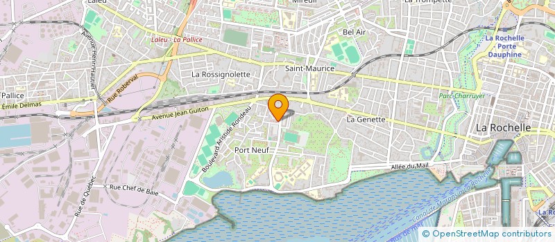 localisation de l'entreprise MADAME DOMINIQUE NAULEAU à LA ROCHELLE