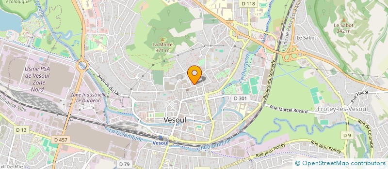 localisation de l'entreprise MADAME DOMINIQUE NGUYENTHI  VESOUL