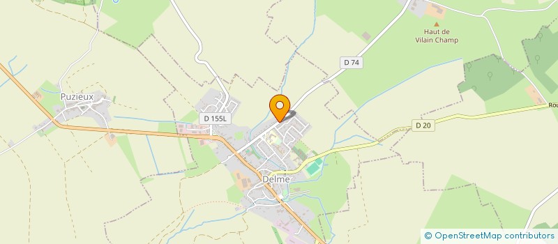 localisation de l'entreprise MADAME DOMINIQUE NOEL  DELME