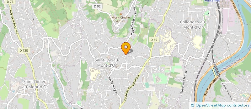 localisation de l'entreprise MADAME DOMINIQUE NONY  SAINT-CYR-AU-MONT-D'OR