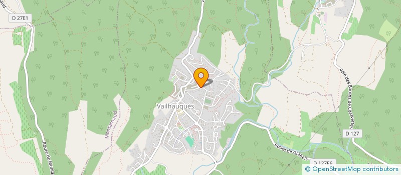 localisation de l'entreprise MADAME DOMINIQUE ODETTE GARCIA  VAILHAUQUES