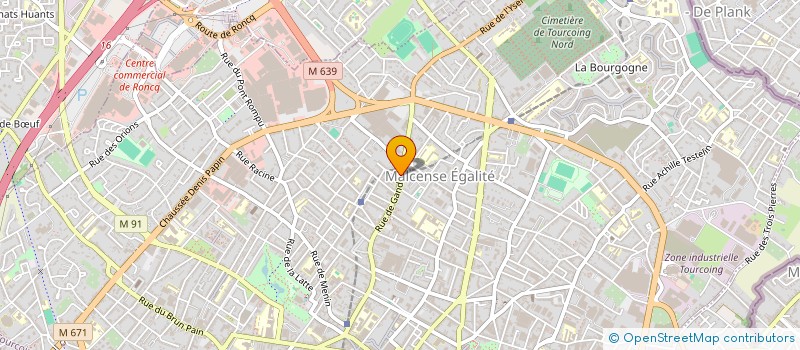 localisation de l'entreprise MADAME DOMINIQUE OPSOMER  TOURCOING