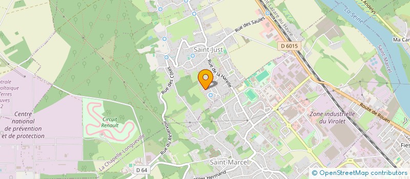 localisation de l'entreprise MADAME DOMINIQUE OTTAVIOLI  MEZIDON VALLEE D'AUGE