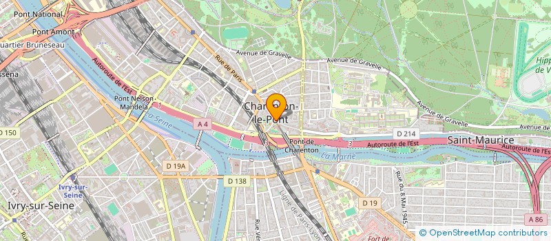 localisation de l'entreprise MADAME DOMINIQUE OZILOU  CHARENTON-LE-PONT