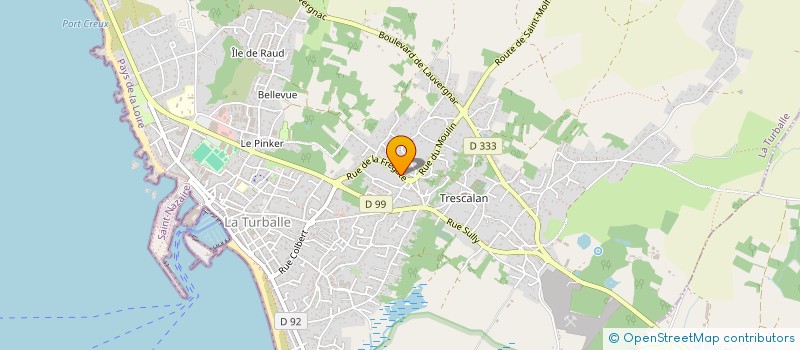 localisation de l'entreprise MADAME DOMINIQUE PAIN  LA TURBALLE