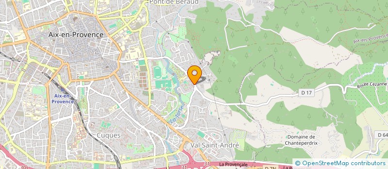 localisation de l'entreprise MADAME DOMINIQUE PALOMBO  AIX-EN-PROVENCE