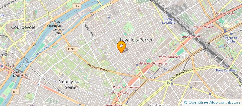 localisation de l'entreprise MADAME DOMINIQUE PANTELIC à LEVALLOIS-PERRET