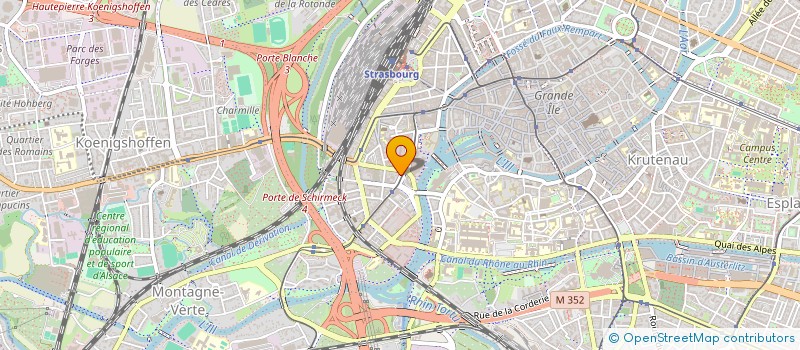 localisation de l'entreprise MADAME DOMINIQUE PARDO à STRASBOURG