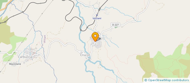 localisation de l'entreprise MADAME DOMINIQUE PASTINI  UCCIANI