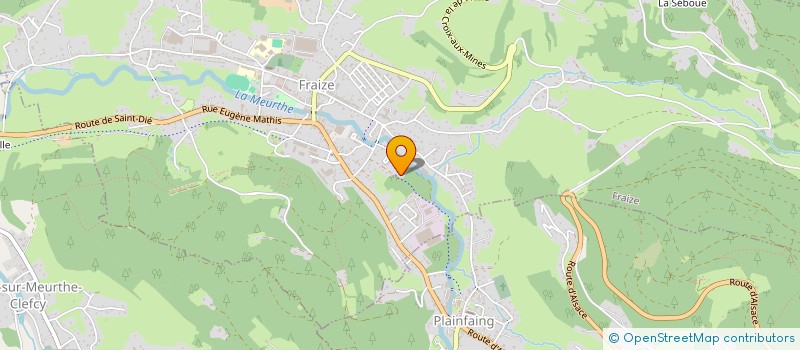 localisation de l'entreprise MADAME DOMINIQUE PATRIS  FRAIZE