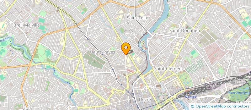 localisation de l'entreprise MADAME DOMINIQUE PAUGAM à NANTES