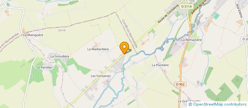 localisation de l'entreprise MADAME DOMINIQUE PAURON à MONTILLY SUR NOIREAU
